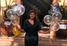 KEYLA REEDER A GRADUA NA UNIVERSIDAD DI ARUBA