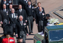 FAMIA REAL A DESPEDI DI PRINS PHILIP