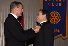 ROTARY CLUB ARUBA TA INSTALA DIRECTIVA NOBO