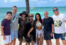 NORKYS BATISTA FELIZ CU SU FAMIA NA ARUBA