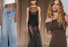 SAYA DENIM LARGO CU UN VINTAGE LOOK