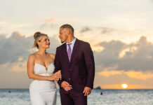 E “DREAM WEDDING” DI WALLY & SAGINE PA CASA RIBA BEACH NA ARUBA