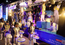 ARUBA TOURISM AUTHORITY (A.T.A.) A HONRA MASSIVE BRASS BAND DURANTE LIGHTING PARADE