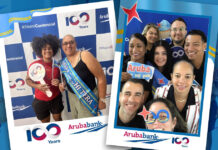 ARUBA BANK A CELEBRA DIA DI HIMNO Y BANDERA