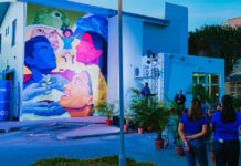 ARUBA BANK A CELEBRA INAUGURACION DI SU MURAL DI 100 AÑA NA SAN NICOLAS
